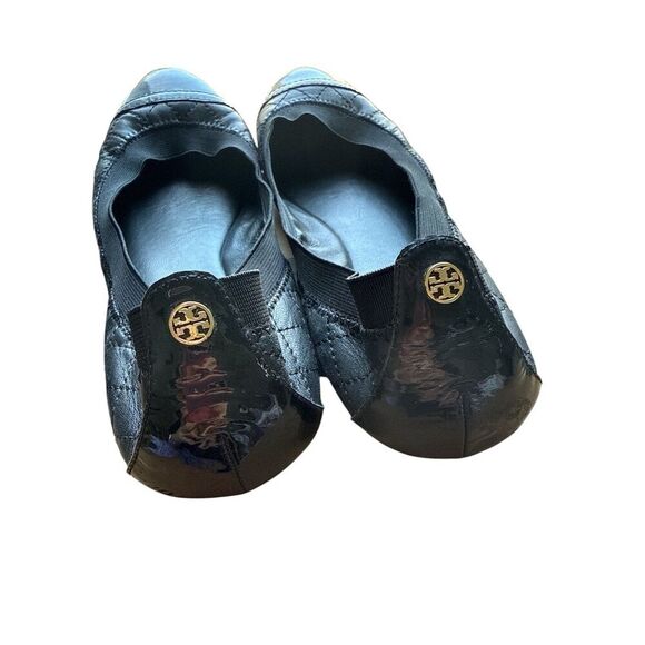 Tory Burch Ballet Flats Black sz 8.5 - Picture 2 of 3